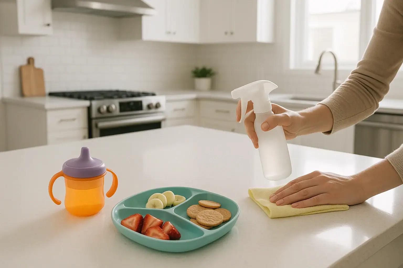 Best Kid-Safe All-Purpose Cleaners for Kitchen Counters