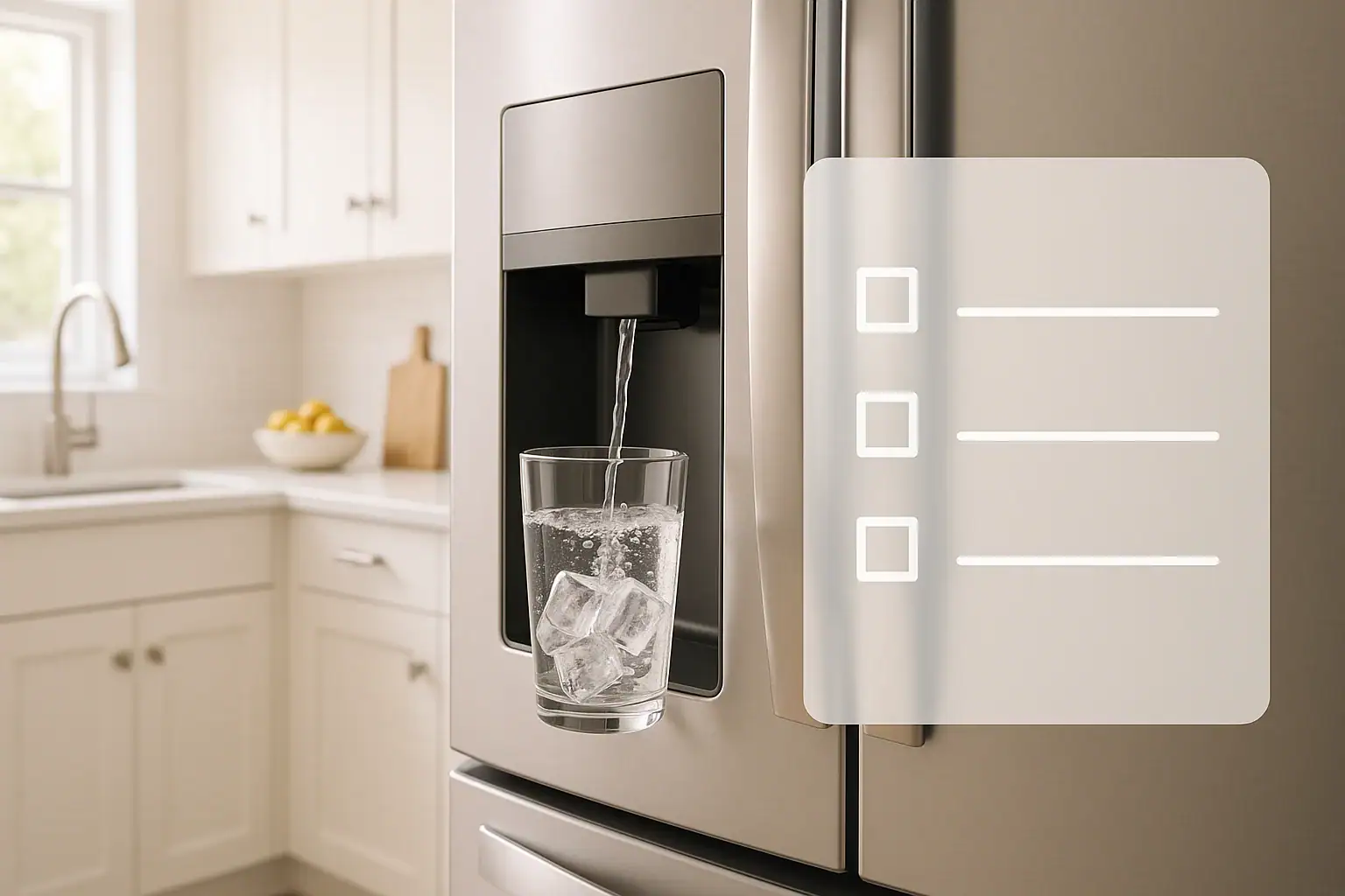 How Often to Change a Refrigerator Water Filter: A Simple Homeowner Checklist