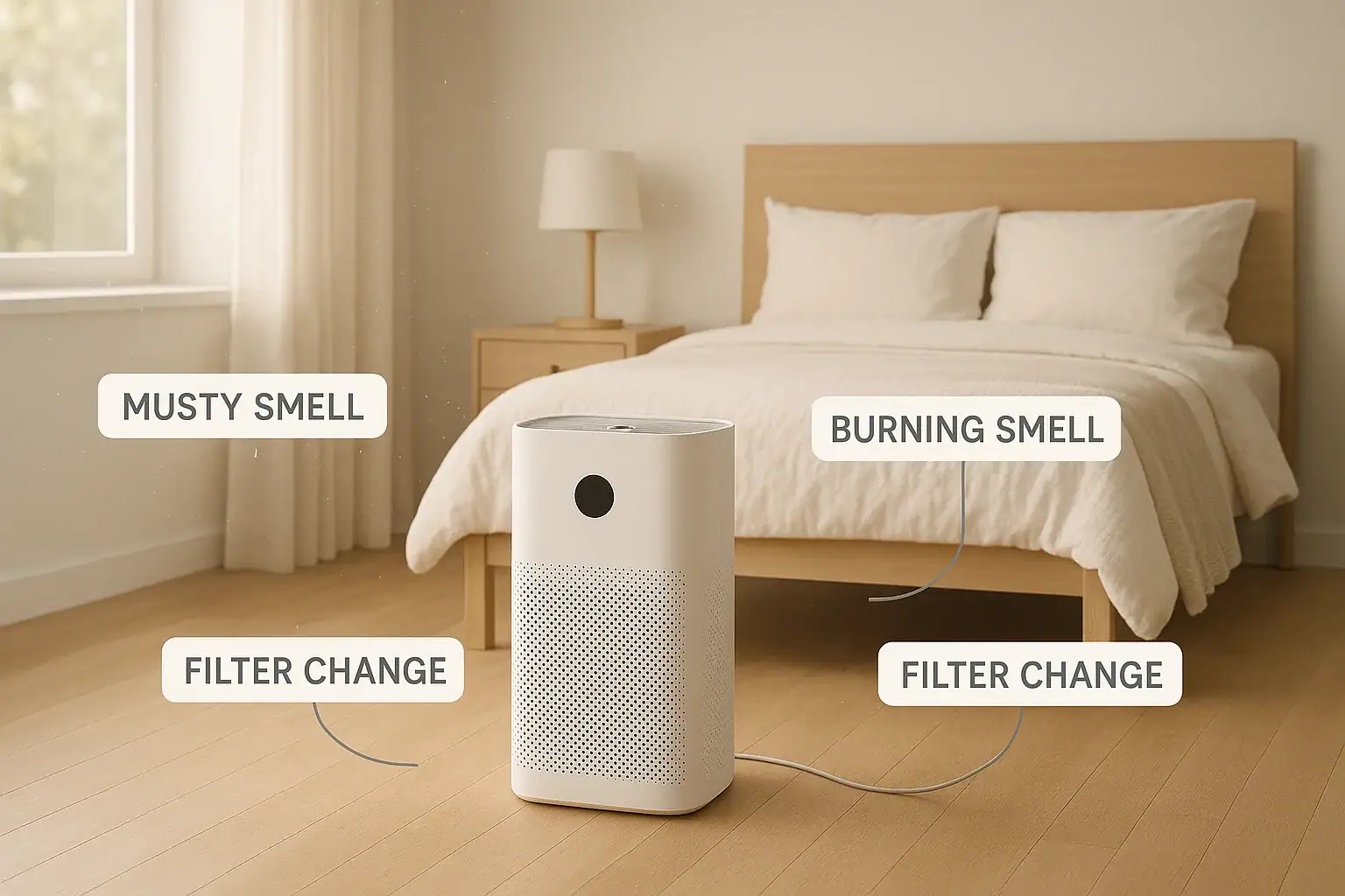 Why Your Air Purifier Smells and How to Fix It