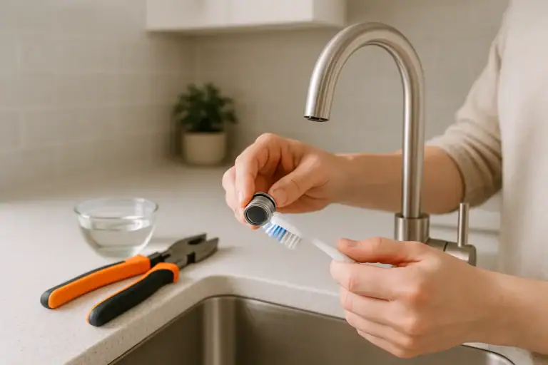 How to Clean a Faucet Aerator to Improve Water Flow at Home