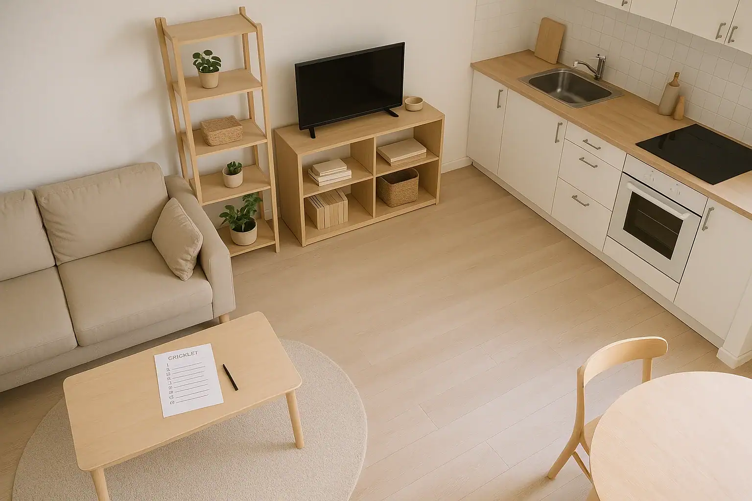 Room-by-Room Declutter Checklist for a Small Apartment