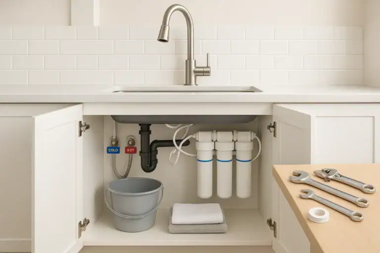 Under-Sink Filter Installation Checklist: Tools, Shutoff, and Leak Prevention