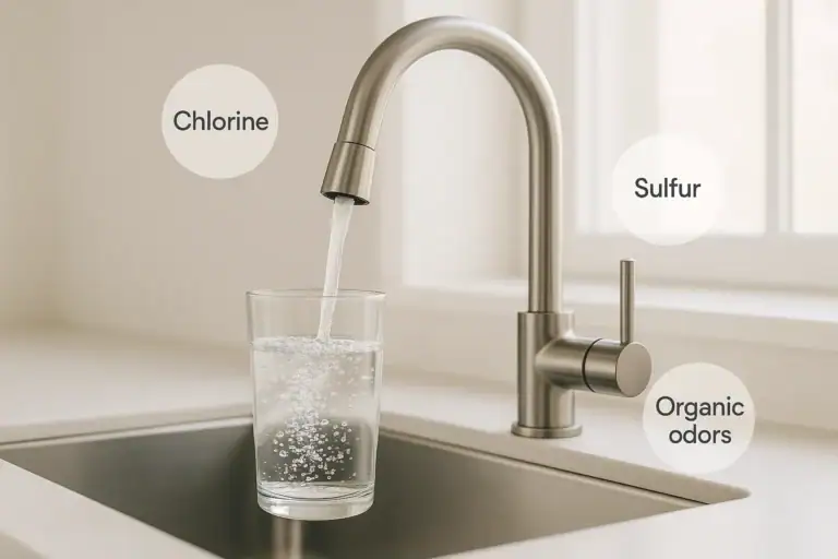 Water Taste and Odor: Chlorine vs Sulfur vs Organics (Quick Diagnosis)