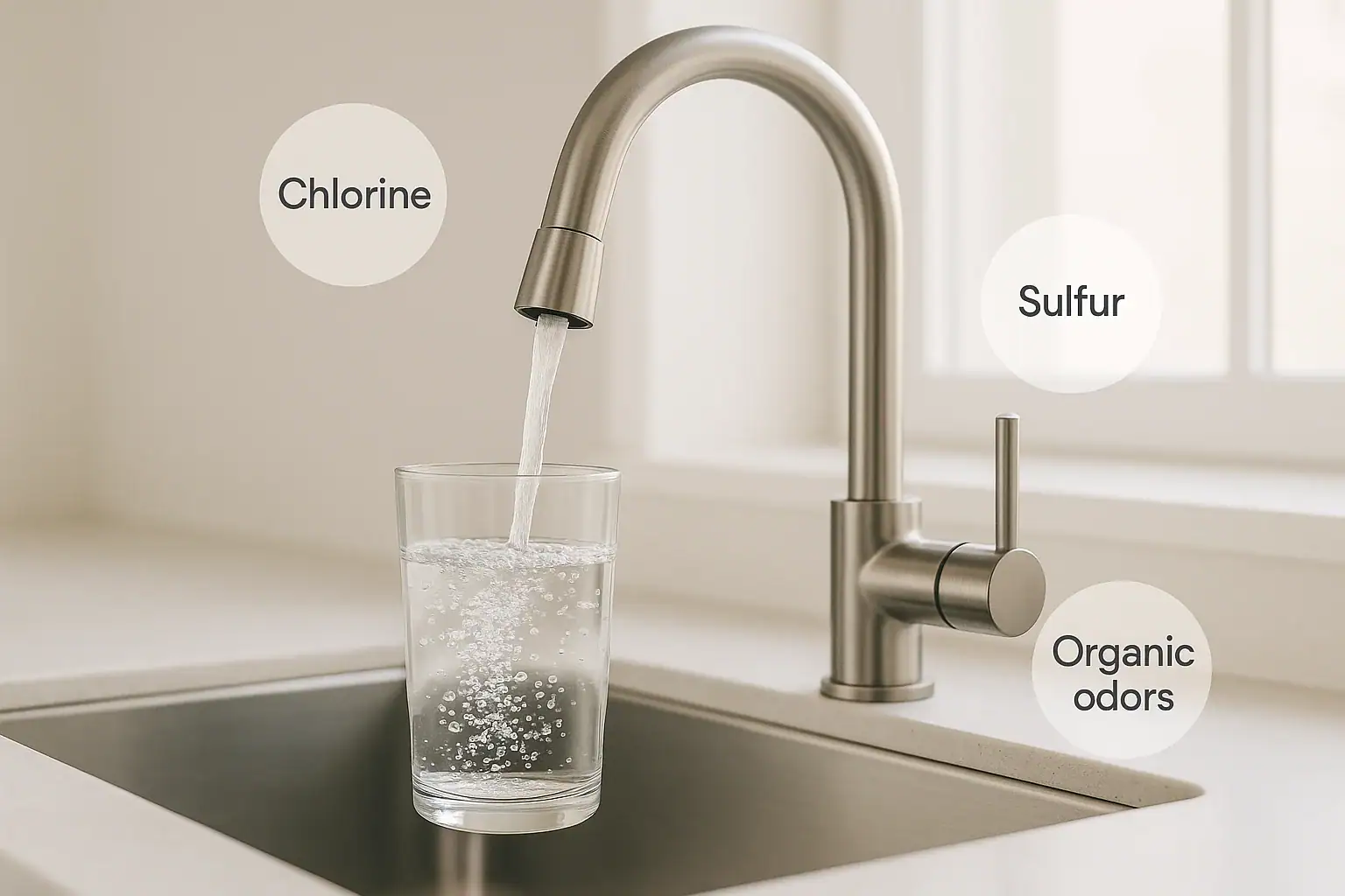 Water Taste and Odor: Chlorine vs Sulfur vs Organics (Quick Diagnosis)