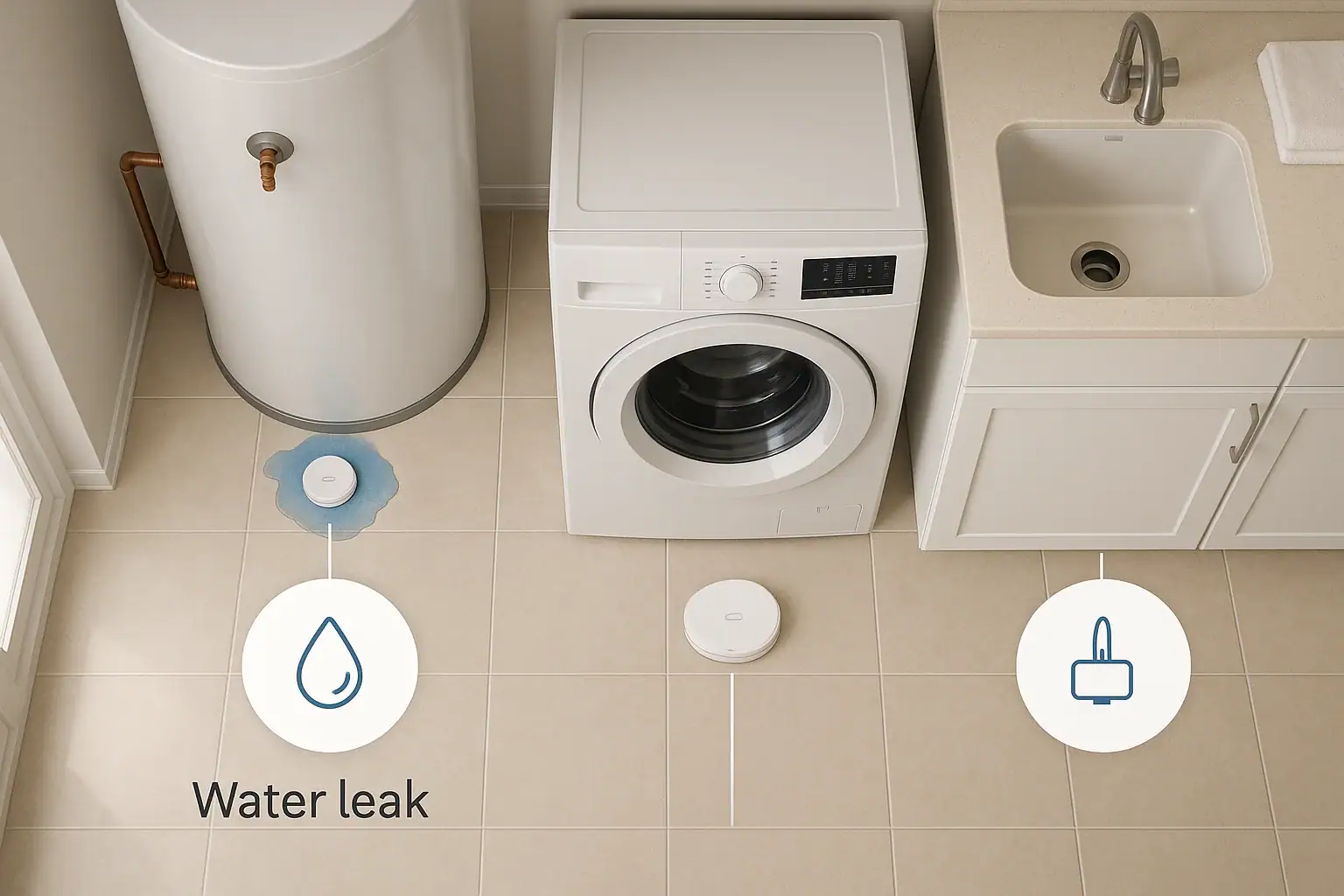 Where To Place Water Leak Sensors In A Home: A Room‑By‑Room Checklist