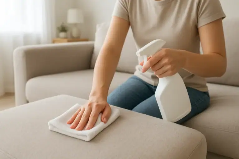 How to Clean a Microfiber Couch: Labels, Tools, and Spot Testing