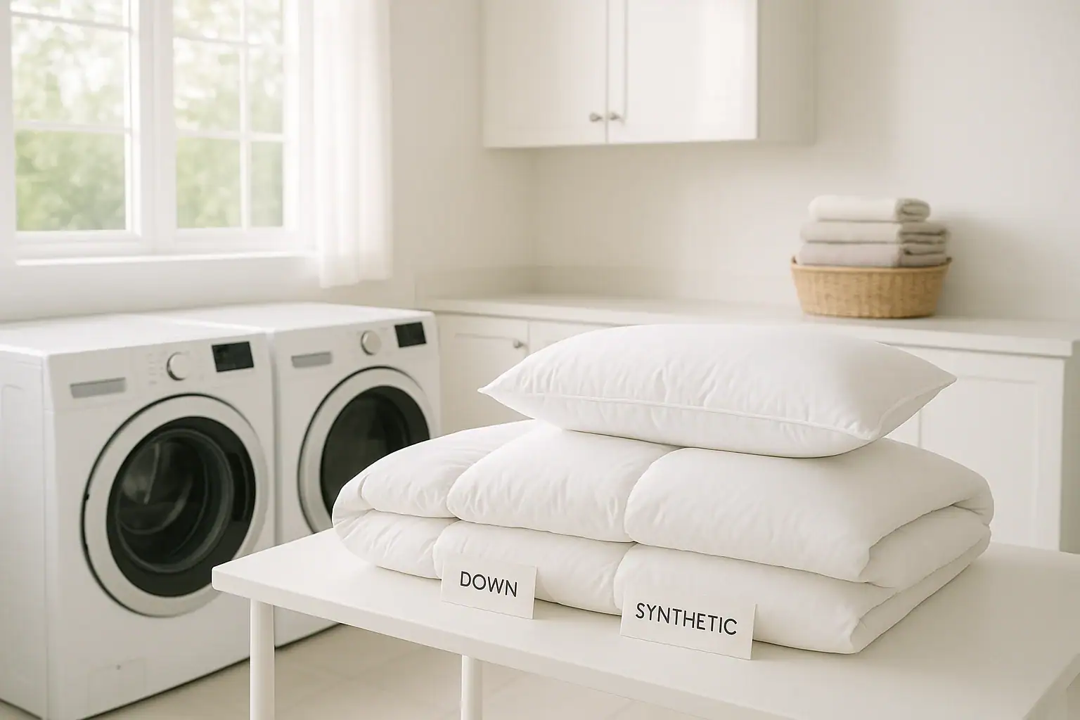 How to Wash Pillows and Duvets Safely: Down vs Synthetic Compared