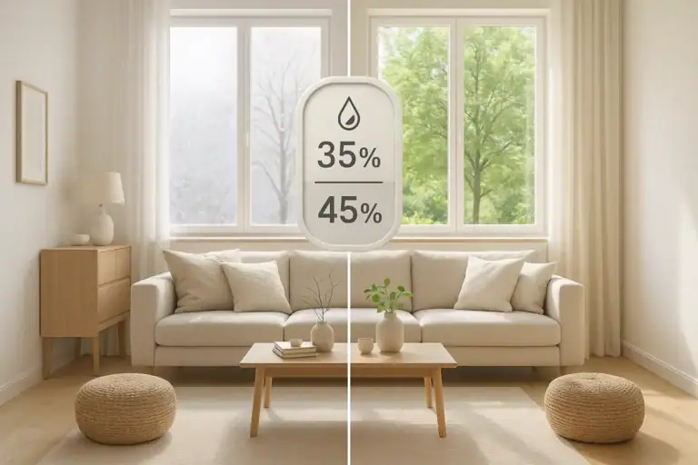 Ideal Indoor Humidity by Season: Winter vs Summer Compared