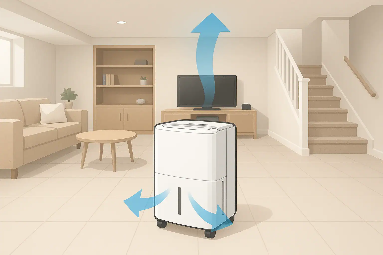 Smart Dehumidifier Placement and Airflow: A Guide to Avoid Short-Cycling