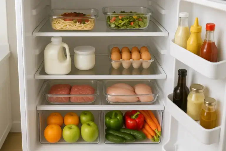 Food Storage Safety: Fridge Zones and How Long Food Really Lasts