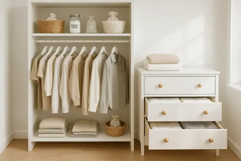 How to Get Rid of Musty Smells in Closets and Drawers for Good