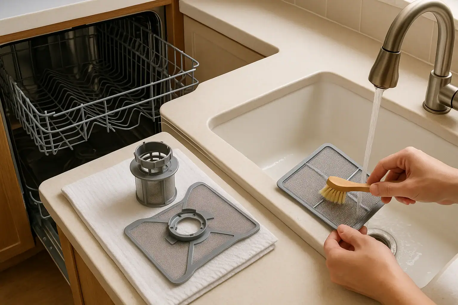 How to Clean a Dishwasher Filter (and How Often You Should Do It)