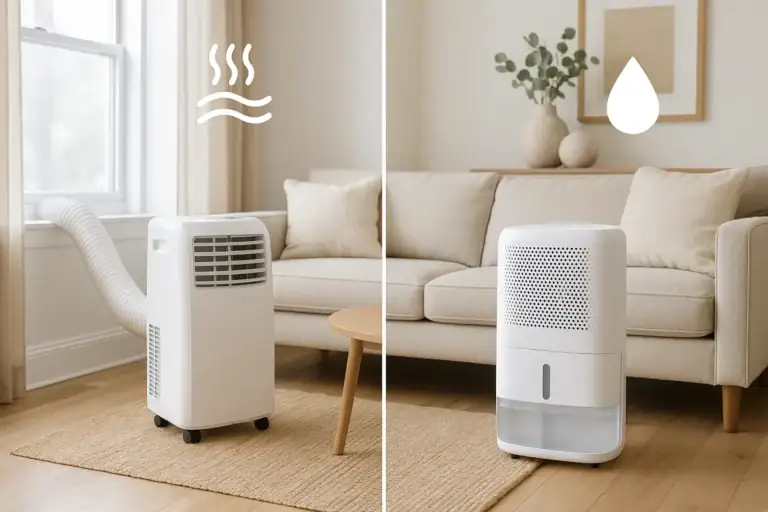 Portable Air Conditioner vs Dehumidifier: Which Reduces Dampness Better?