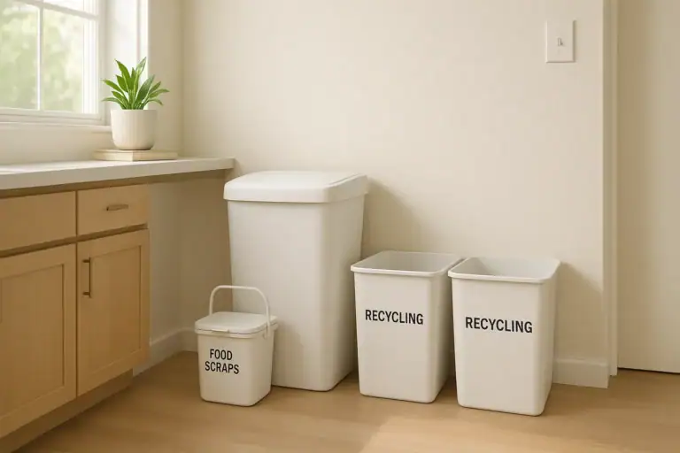 Trash and Recycling Setup That Reduces Smells and Pests at Home