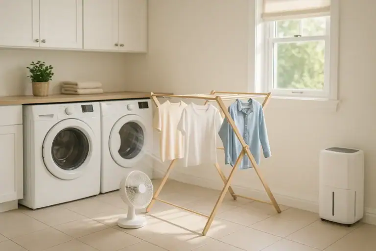How to Dry Laundry Indoors Without Raising Humidity Too Much