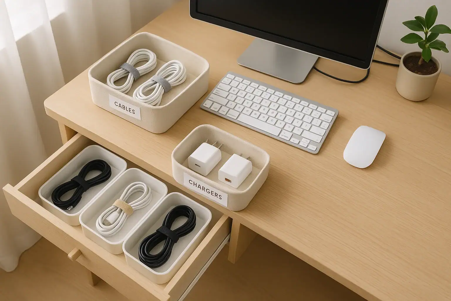 How to Organize Cables and Chargers to Keep Them Tidy, Safe, and Easy to Find
