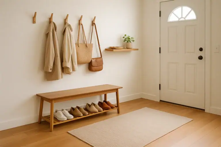 Entryway Organization: A Simple System to Stop Clutter at the Door