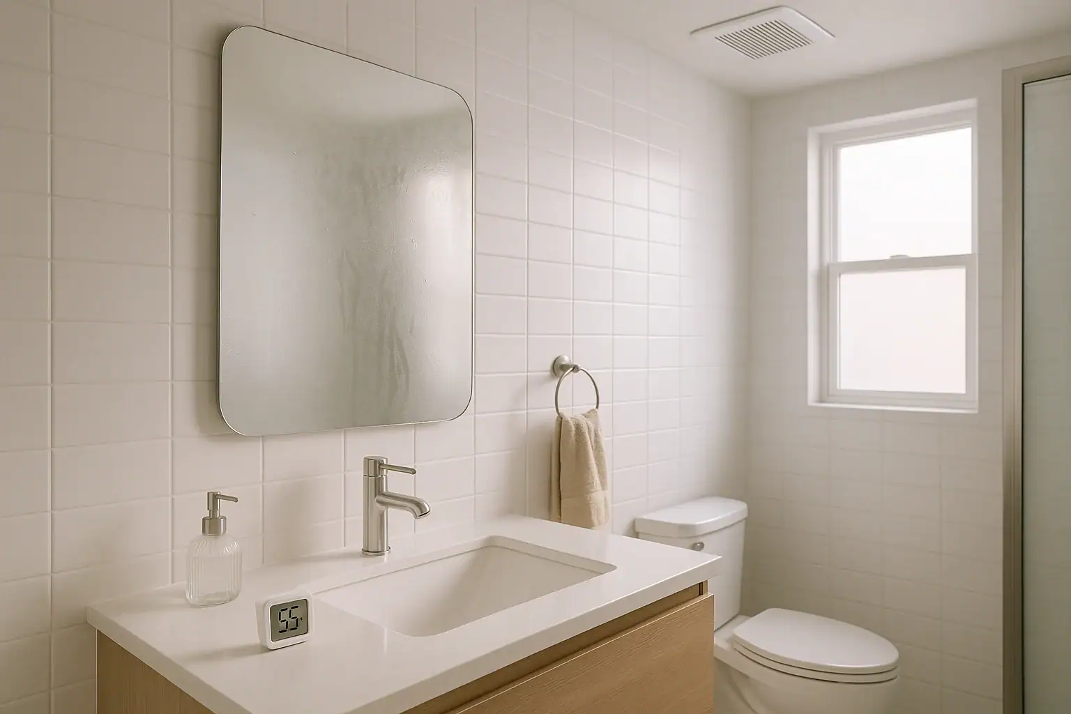 Bathroom Humidity After a Shower: What Is Normal and What Actually Helps