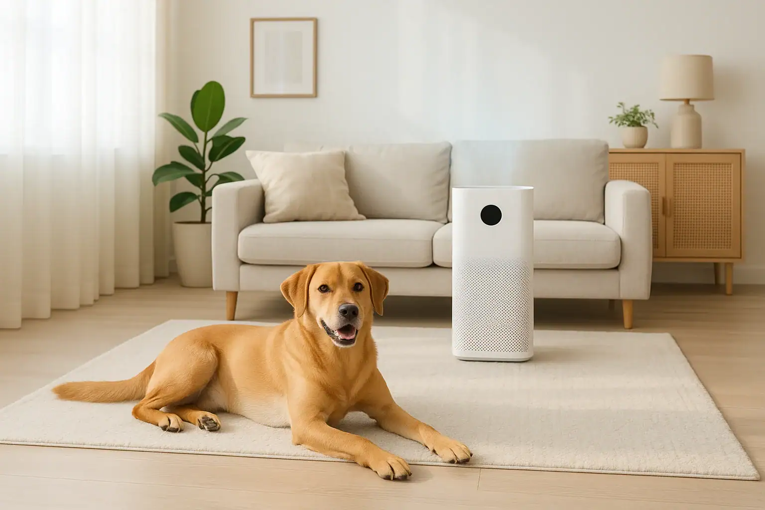 Air Purifier for Pet Odors: What It Helps With and What It Won’t Remove