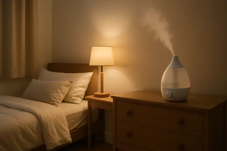 Humidifier Placement in a Bedroom: Where It Works Best and What to Avoid