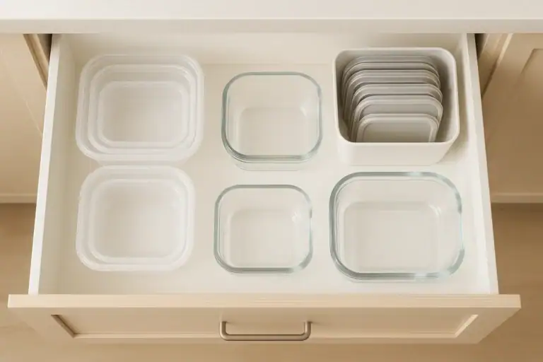 How to Organize Food Storage Containers So Lids Stop Getting Lost