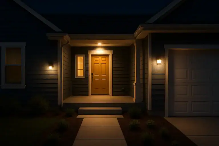 Smart Motion Sensor Lighting Placement for Safer Entryways and Hallways