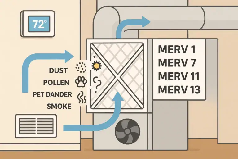 Understanding MERV Filter Ratings for Your Home HVAC System