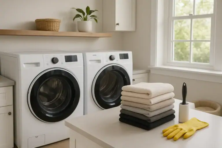 How to Remove Lint and Pet Hair from Laundry More Effectively