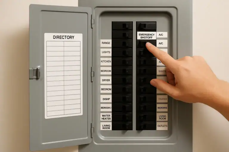 How to Label Your Breaker Panel for Faster Emergency Shutoff