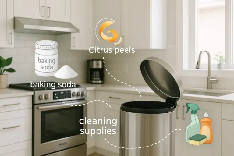 Kitchen Trash Can Odors: Liner, Lid, and Cleaning Fixes That Actually Work