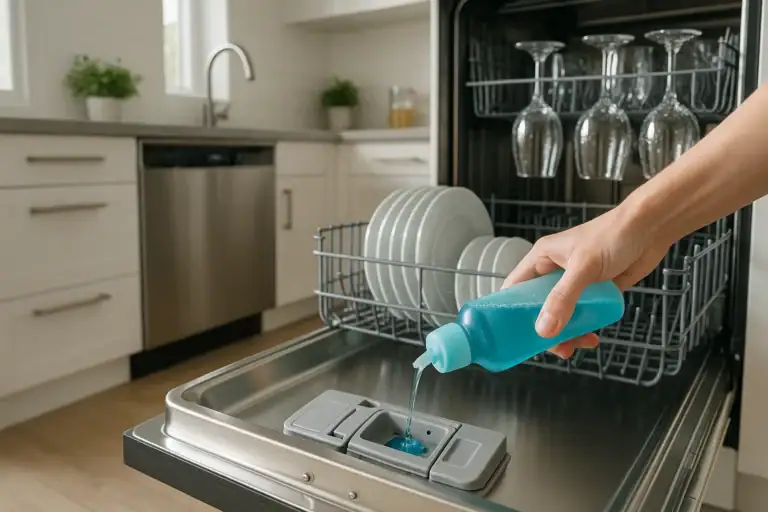 Dishwasher Rinse Aid Basics: What It Does and When It Actually Helps