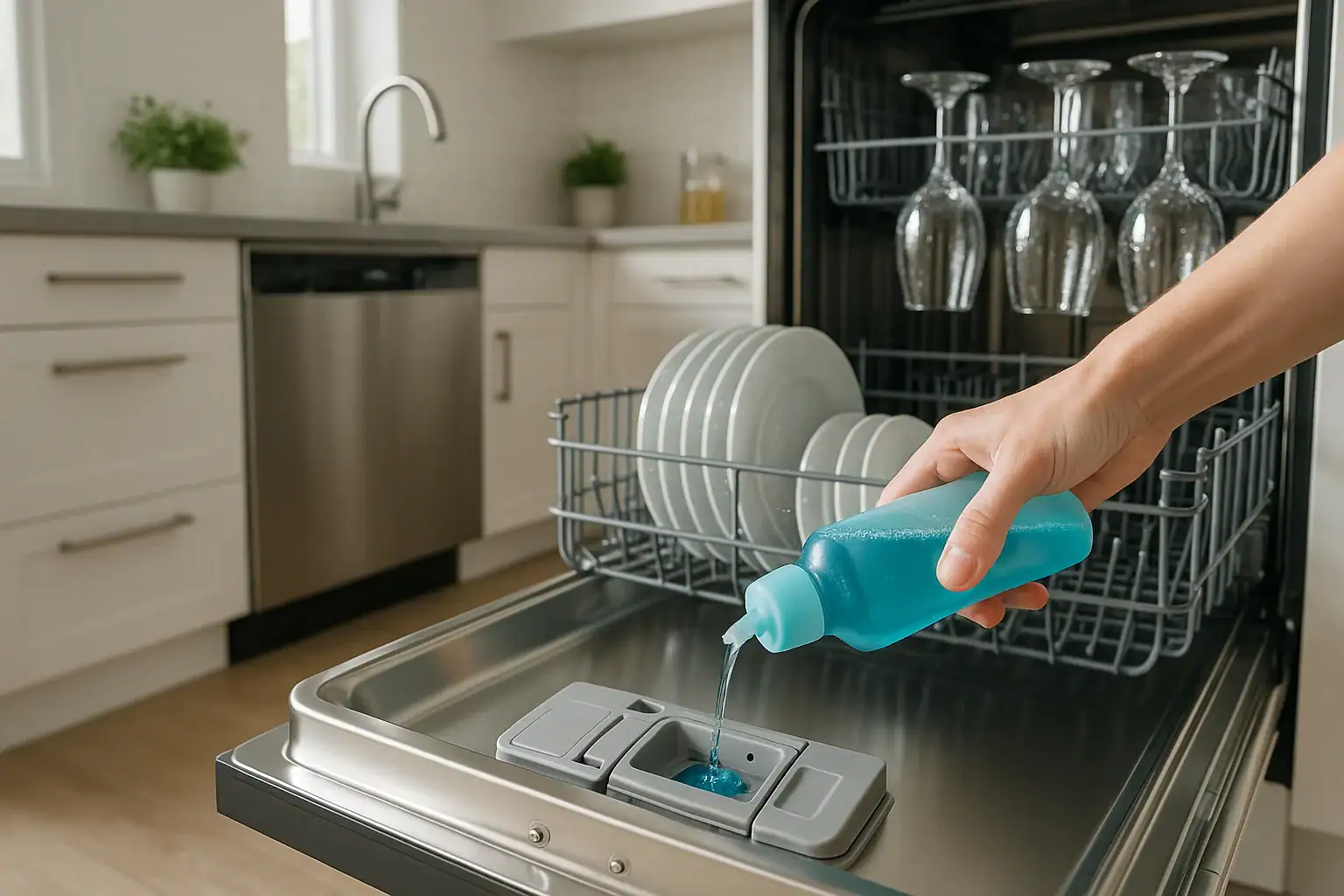 Dishwasher Rinse Aid Basics: What It Does and When It Actually Helps