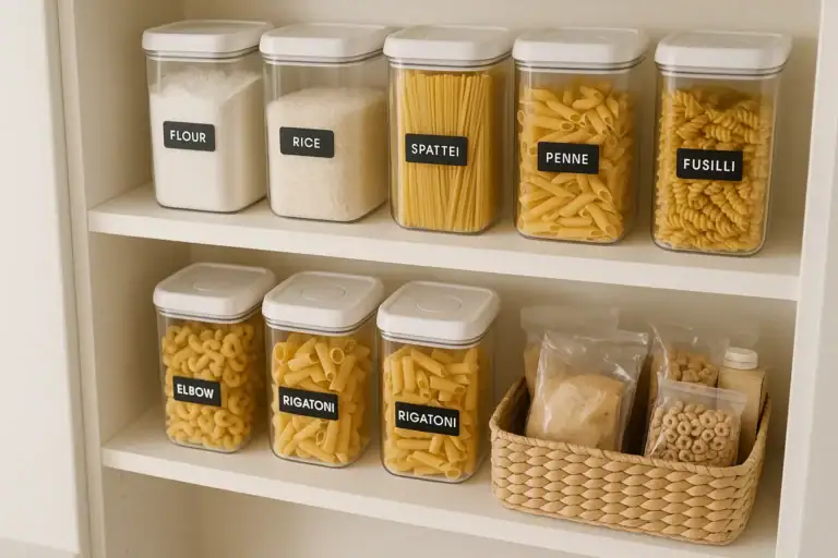 How to Store Flour, Rice, and Pasta to Prevent Pests at Home