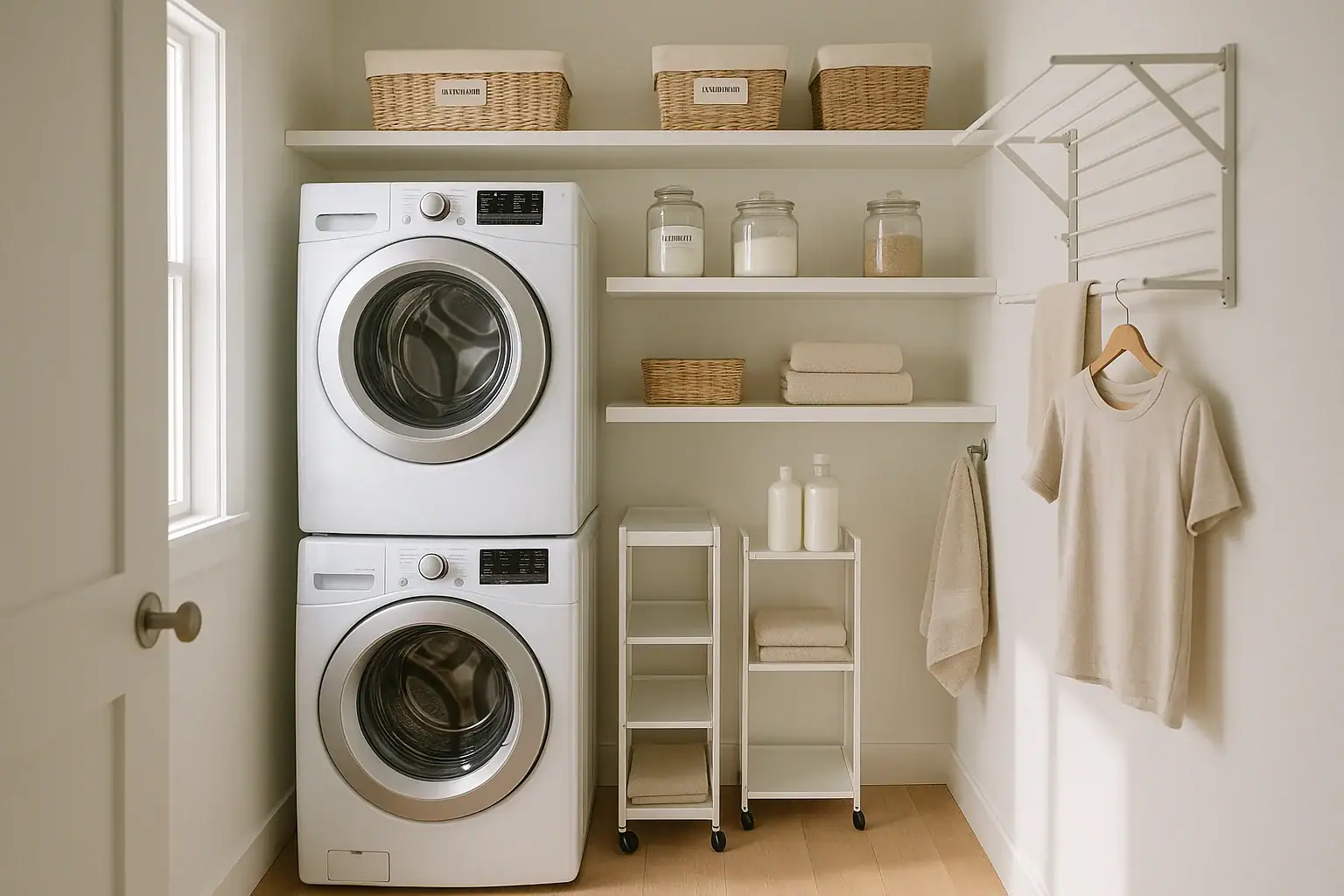 How to Organize a Laundry Room for Small Spaces