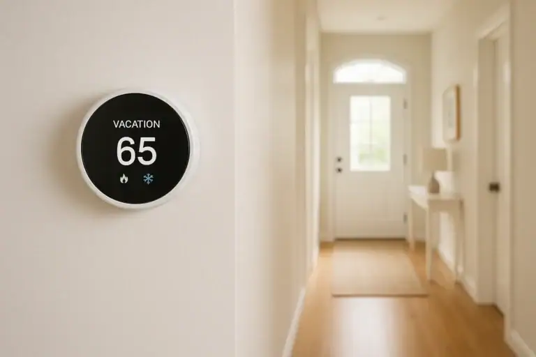 Smart Thermostat Vacation Mode Settings: A Complete Homeowner Guide