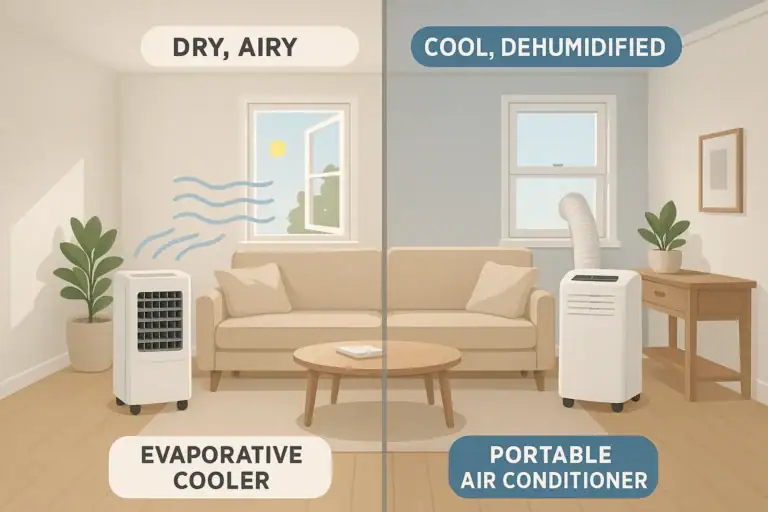 Evaporative Cooler vs Portable AC for Home Comfort: Which Is Better?