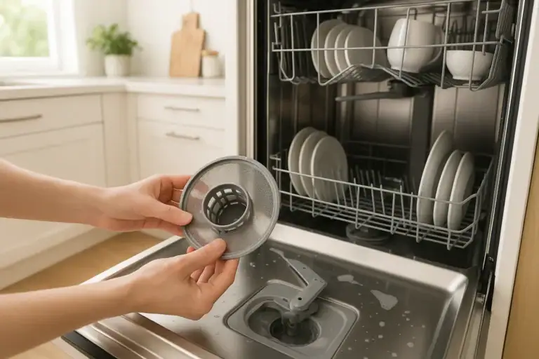 How to Clean a Dishwasher Filter Step by Step for Sparkling Dishes