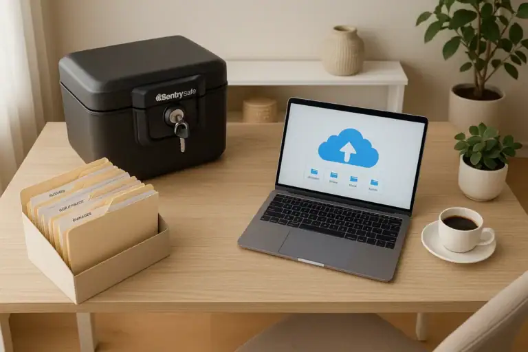 How to Store Important Documents at Home and in the Cloud: A Practical Guide