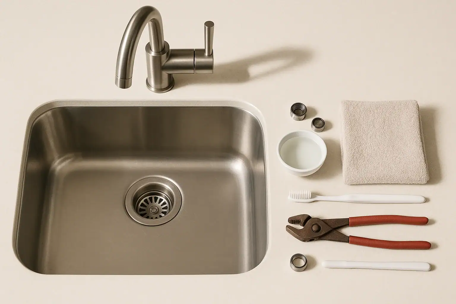 Kitchen Sink Aerator Cleaning for Low Water Flow: A Step-by-Step Guide