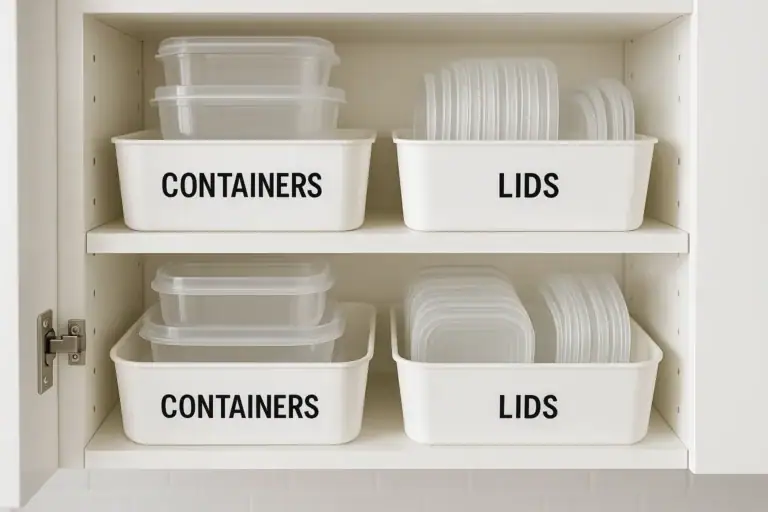 Food Storage Container Organization and Stain Removal Made Simple