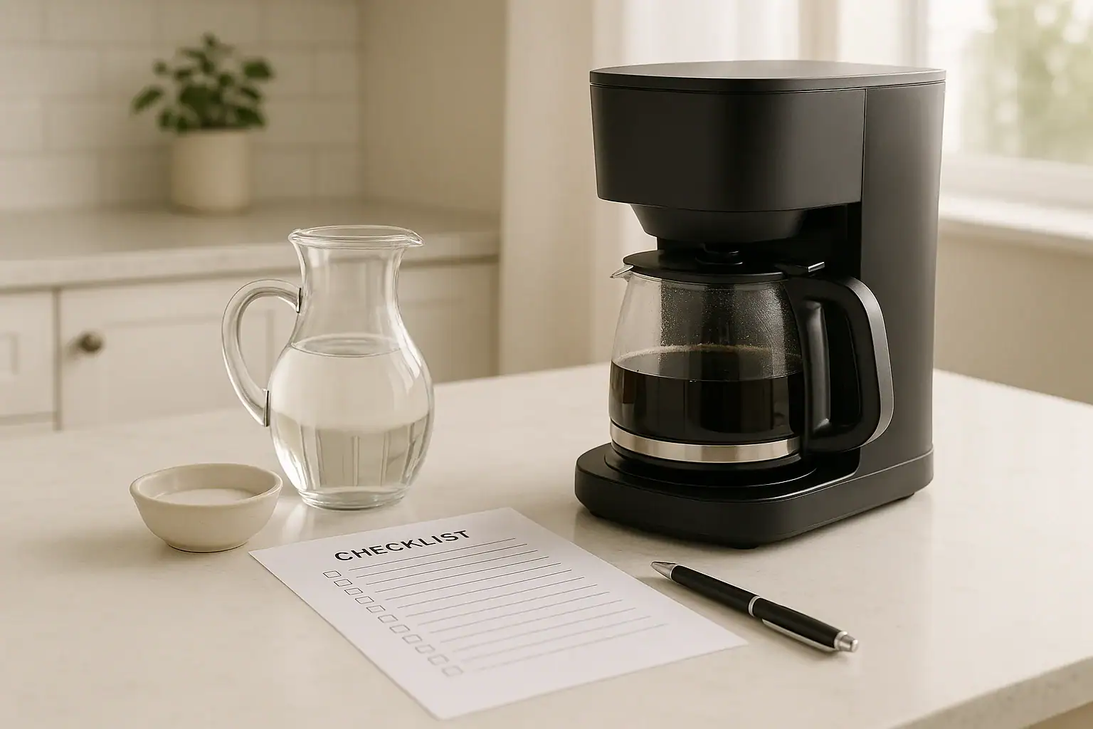 Coffee Maker Descaling Schedule for Better Taste: A Simple Checklist