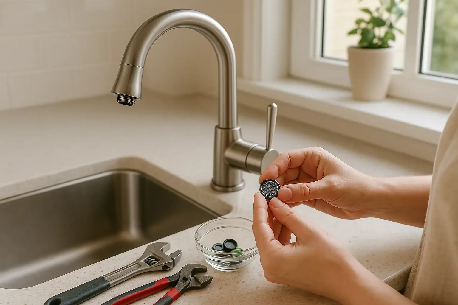 Black Debris From Faucet Aerator: What It Means and How to Fix It