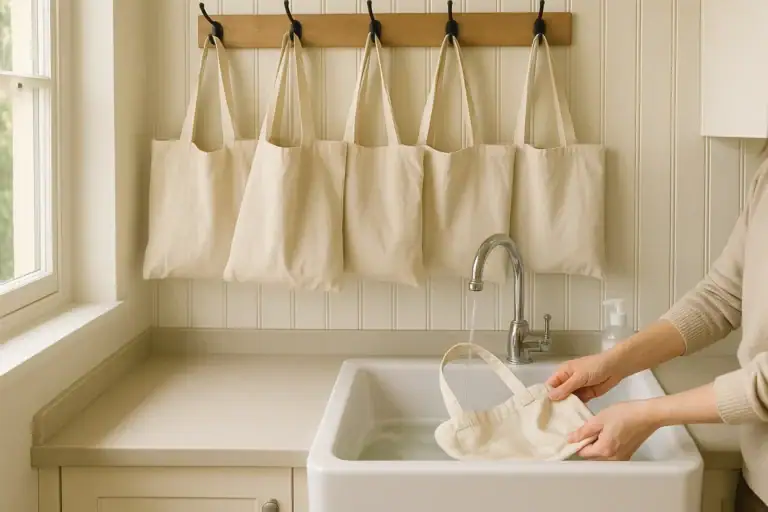 How to Clean Reusable Grocery Bags Safely