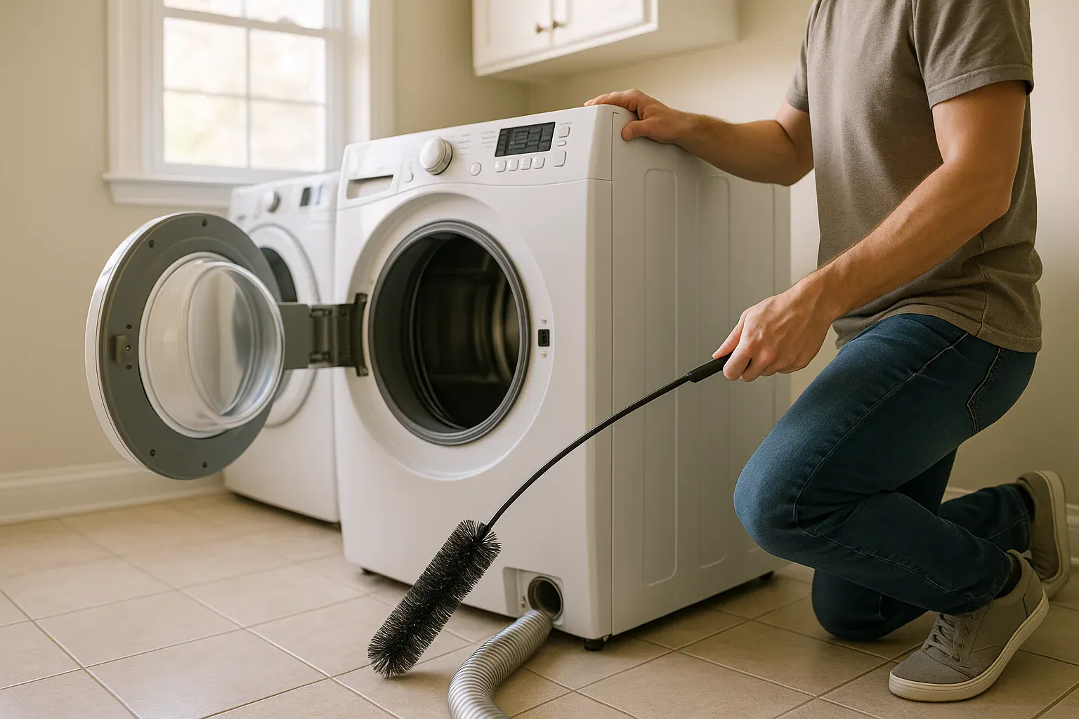 How to Clean a Dryer Vent Safely at Home